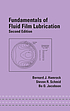 Fundamentals of fluid film lubrication by  Bernard J Hamrock 