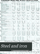 Steel and iron.