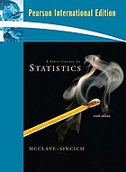 A first course in statistics