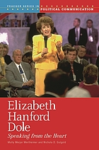Elizabeth Hanford Dole : speaking from the heart