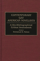 Contemporary gay American novelists : a bio-bibliographical critical sourcebook