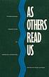 As others read us : international perspectives... by  Huck Gutman 