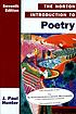 The Norton introduction to poetry 著者： J  Paul Hunter