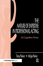 The nature of expertise in professional acting : a cognitive view