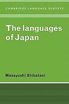 The languages of Japan