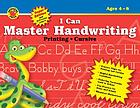 I can master handwriting : printing, cursive.