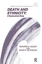 Death and ethnicity : a psychocultural study