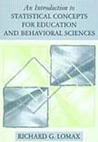 An introduction to statistical concepts for education and behavioral sciences