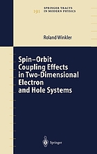 Spin-orbit coupling effects in two-dimensional electron and hole systems