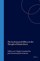 The ecclesiastical offices in the thought of Martin Bucer