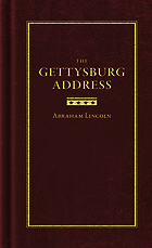 The Gettysburg address