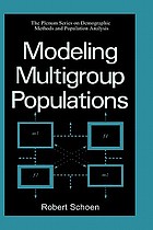 Modeling multigroup populations