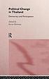 Political change in Thailand : democracy and participation