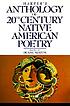 Harper's anthology of 20th century native American... 著者： Duane Niatum