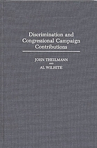 Discrimination and congressional campaign contributions