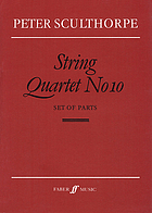 String quartet no. 10, 1983