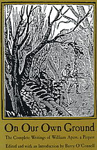 On our own ground : the complete writings of William Apess, a Pequot