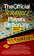 The Official Scrabble players dictionary. por Merriam-Webster, Inc.
