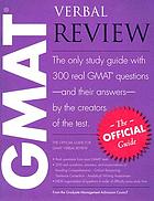 GMAT verbal review : the official guide