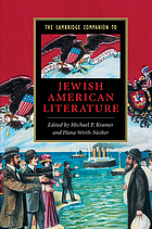 The Cambridge Companion to Jewish American literature