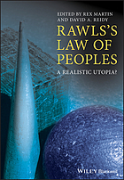 Rawls's law of peoples : a realistic utopia?