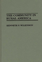 The community in rural America