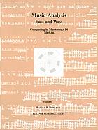 Music analysis East and West