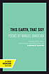 This earth, that sky : poems by Manuel Bandeira
