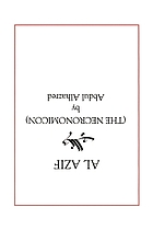 Al azif = (the Necronomicon)
