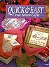 Quick & easy cross stitch gifts. by  Oxmoor House. 