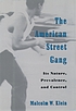 The American street gang : its nature, prevalence, and control.