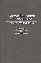 Special education in Latin America : experiences and issues