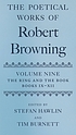 The poetical works of Robert Browning. Vol. 9,... de Robert Browning