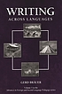 Writing across languages de Gerd Bräuer