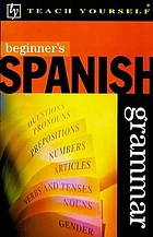 Beginner's Spanish grammar