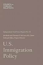 U.S. immigration policy