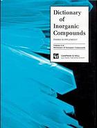 Dictionary of inorganic compounds
