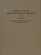 The early Bronze age village on Tsoungiza hill