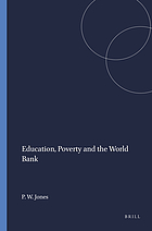 Education, poverty and the World Bank