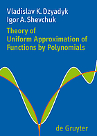 Theory of uniform approximation of functions by polynomials