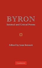 Byron : satirical and critical poems