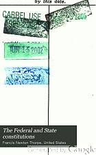 The Federal and state constitutions, colonial charters, and other organic laws of the state, territories, and colonies now or heretofore forming the United States of America