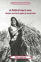 A field of one's own : gender and land rights in South Asia
