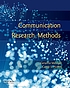 Communication research methods by Gerianne Merrigan
