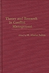 Theory and research in conflict management