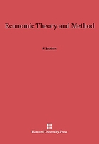 Economic theory and method.