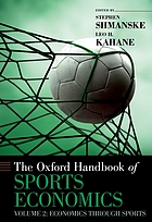 The Oxford handbook of sports economics