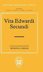 Vita Edwardi secundi the life of Edward the Second