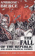 The fall of the republic and other political satires