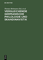 Vergleichende germanische Philologie und Skandinavistik : Festschrift für Otmar Werner